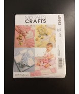 McCall&#39;s M5642 Pattern Baby Gifts Blanket Duckling Puppy Lamb Shower OSZ UC - £3.08 GBP