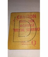 Accucut 4&quot; wooden die cut D BLOCK - $29.47