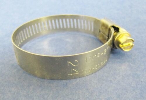 1 1/16&quot; X 2&quot; HOSE CLAMP PART# HF24 - $1.93