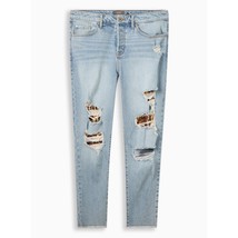 Torrid High-Rise Straight Vintage Stretch Mid-Rise Sequin Backed Jeans 1... - £62.23 GBP