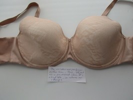 Chantelle 3781 Sexy Shaping T-Shirt Contour UW Bra Beige 34DDDD $78 B3DDDD34   - £15.26 GBP