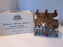 DEPARTMENT 56-59250-WACKFORD SQUEERS BOARDING SCHOOL- WITH CORD  - BOXED... - $17.05