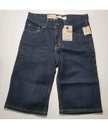 Levis 505 Regular Short Boys Size 12 Reg 26 Waist Dk Blue At Waist Below... - $20.00