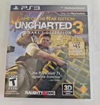 Uncharted 3: Drake&#39;s Deception (PlayStation 3, 2011, Havok) : Free Shipping - £8.99 GBP