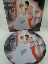Disney Classic Cinderella Prince Dance Collectible 9" Porcelain Plate  - $21.77