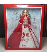 Happy Holidays 2010 Holiday Barbie Doll Collector NOS In Original Box - £71.67 GBP