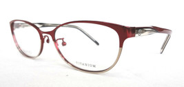 GUCCI Women&#39;s Frame Glasses GG4256 Burgundy 140 MADE IN ITALY - New! - $195.00