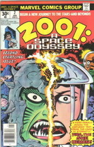 2001: A Space Odyssey Comic Book #2 Marvel Comics 1977 Very FINE/NEAR Mint - £9.15 GBP