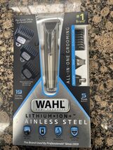 Wahl Lithium-Ion Stainless Steel All In One Groomer 19 Cutting Lengths B... - $39.99