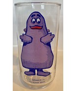 McDonalds Collector Series Drinking Glass GRIMACE Vintage Mid 1970&#39;s Col... - £10.18 GBP