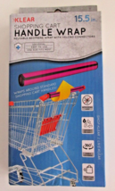 New Open Box 1 Klear Neoprene Shopping Cart Handle Wrap + Cover 15 1/2&quot; ... - $10.99
