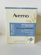 NEW Aveeno Soothing Bath Treatment, Fragrance Free 8 Single Use Packets - £10.82 GBP