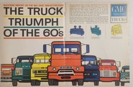 1960 Print Ad GMC Trucks Breakthrough Triumph of the 60&#39;s Success Report - £16.76 GBP