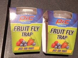 2 PIC Fruit Fly Trap Disposable Cup With Top ” Just Add Fruit “(P3) - £10.20 GBP