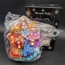 New Sealed Christopher Radko Glass Christmas Ornament Hark The Herald Angels - $39.59