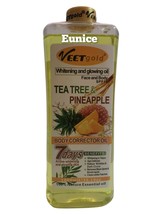 veet gold tea tree pineapple face &amp; body Oil SPF 15 - £52.99 GBP