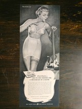Vintage 1951 Life by Formfit Girdle with Garters &amp; Bra Original Ad 721 - $6.64
