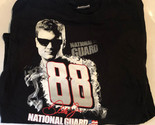 Dale Earnhardt Jr 88 T-Shirt Black National Guard Large Sh1 - £3.88 GBP