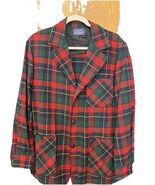 Vintage Pendleton Chore Shirt Jacket Wool Mens Size Small Unisex Barn Fi... - $706.06 MXN