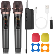 Wireless Microphone, Karaoke Microphone with DC-DC Boost Conversion Module for S - £59.94 GBP