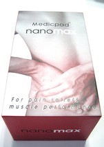  Medipad Nanomax Muscle Pain Relief and Performance Therapy Stimulator - £58.72 GBP