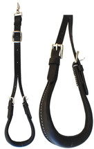 Horse Amish Western Working Tack Black Leather Single Strap Crupper 975BK7005 - $56.42