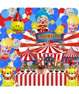 Carnival Birthday Party Decorations Circus Balloon Garland Arch Kit Carn... - £30.46 GBP
