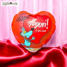 Cuscino Gonfiabile Lupo Alberto Tanti Auguri Di Cuore Dedica Anno 1993 S... - $424.90 MXN