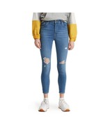 MSRP $70 Levi&#39;s Women&#39;s 720 High Rise Super Skinny Crop Jeans Blue Size ... - £21.31 GBP