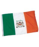 Bradley Irish Coat of Arms Ireland Flag - 3'x5' foot - $36.00
