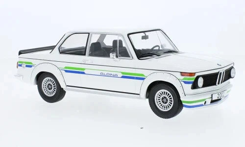 MCG BMW 2002 Alpina White/Decorated 1973 1:18 Model Car - $109.99