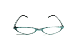 Ellen Tracy Eyeglasses 48-18-145 Teal Turquoise cat eye slim retro ET302... - £55.84 GBP