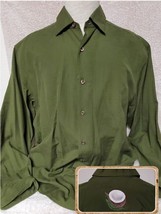 L- Tommy Bahama T31758 Green Shirt &#39;Premiere Club&#39; Tropical Coconut Grap... - £22.48 GBP