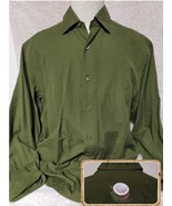 L- Tommy Bahama T31758 Green Shirt &#39;Premiere Club&#39; Tropical Coconut Grap... - £22.92 GBP