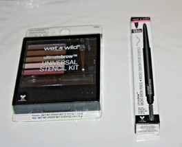 Wet N Wild Micro Brow Pencil Ash Brown #648A + Ultimate Brow #C985A Lot ... - £8.06 GBP