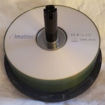 24 Imation CD-R 1X-52X 700MB/80Min Music Photo Blank Media Recordable Discs - £3.95 GBP