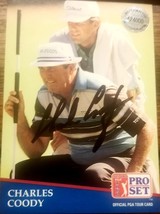 Charles Coody Signed Autographed Pro Set PGA Golf Trading Card - £7.83 GBP