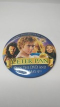 Peter Pan Movie Pin &quot;The Best Family Film Of The Year!&quot; - $4.48