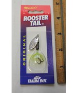 Original Worden&#39;s Rooster Tail Spinner Lure 1/8 oz Purple Chartreuse Tiger - $5.00