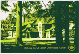 Golf Score Card Essex Golf &amp; Country Club - $2.93