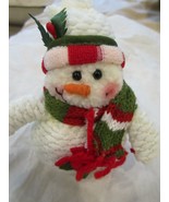 CUTE Snowman Ornament with Weighted Bottom New - £6.24 GBP
