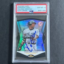 2012 Topps Finest #FM-RC Robinson Cano Signed Card PSA Slabbed Auto 10 Y... - £199.37 GBP