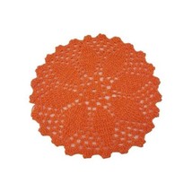 Hand Made Orange Round Crochet Dollie - £5.13 GBP