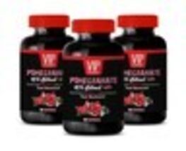 acai fruit capsules - POMEGRANATE 40% EXTRACT - healthy heart pills - 3B - $45.87