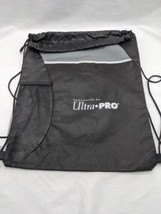 Ultra Pro Black Promotional Drawstring Bag 13&quot; X 16&quot; - £9.04 GBP