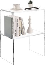 Modern Design Clear Acrylic Decorative End Table/Home Decor Display, 10Mm - £220.07 GBP