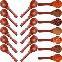 Wooden Spoons Mini Nature Wooden Spoons Mini Tasting Spoons Condiments Pack of30 - £26.76 GBP
