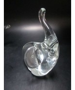 Elephant Murano Italy Paperweight Figurine 3 1/2 X 2 1/2&quot; [77i] - $47.39 CAD
