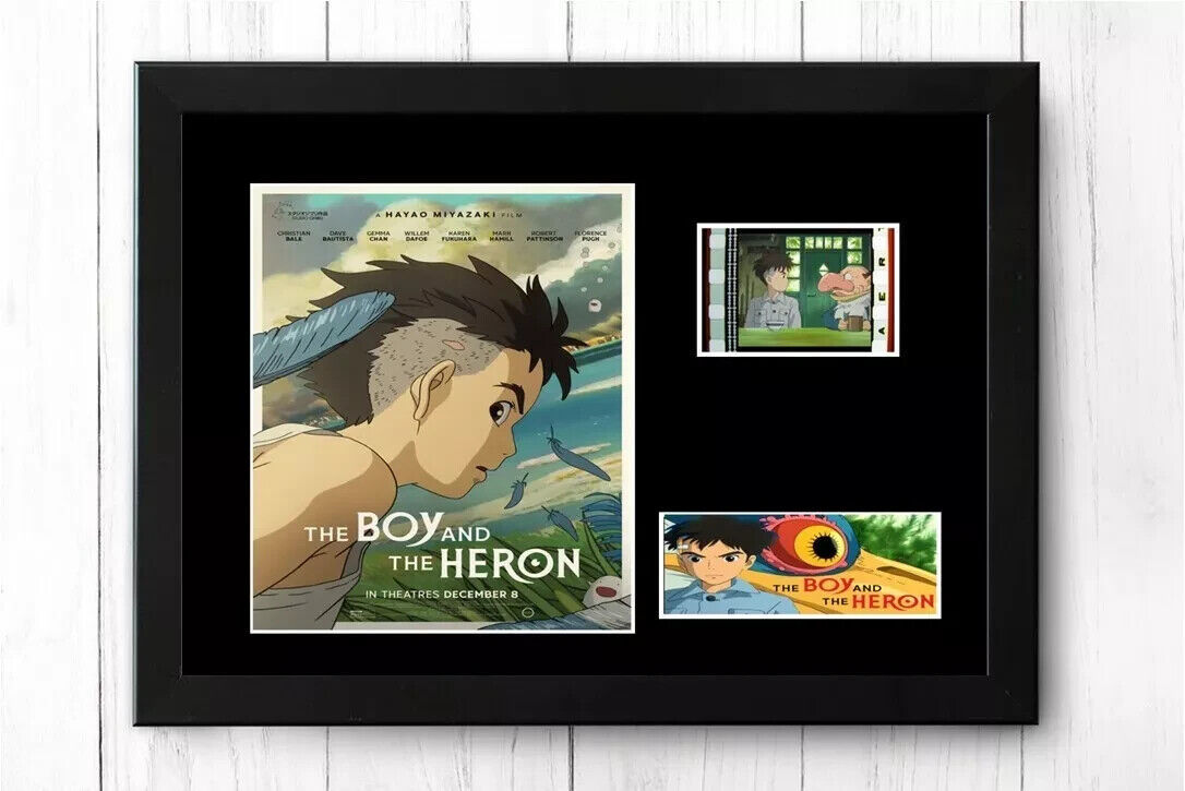 The Boy and the Heron Framed Film Cell Display Stunning New Memorabilia ... - $13.01+