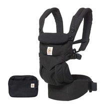 One (1) Ergobaby Omni 360 All-Position Baby Carrier In Pure Black, Suita... - £112.26 GBP